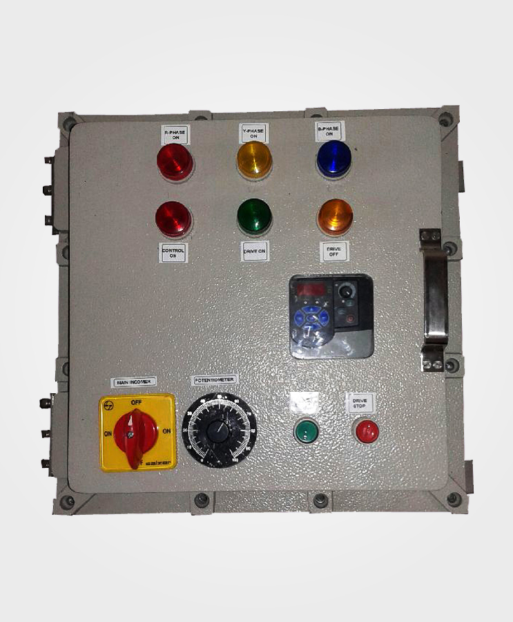 Flameproof VFD Panel Enclosure image.