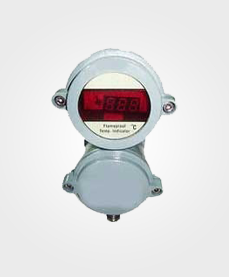 Flameproof Temperature- Indicator Enclsoure