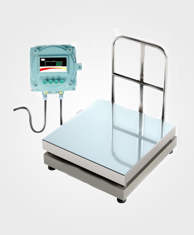 This is a Flameproof Weighing Scale.