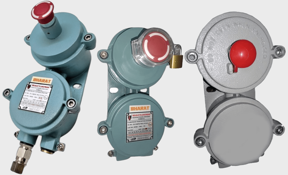 Flameproof Control Stations from Bharat Flameproof